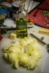 onions for polenta pasticciata