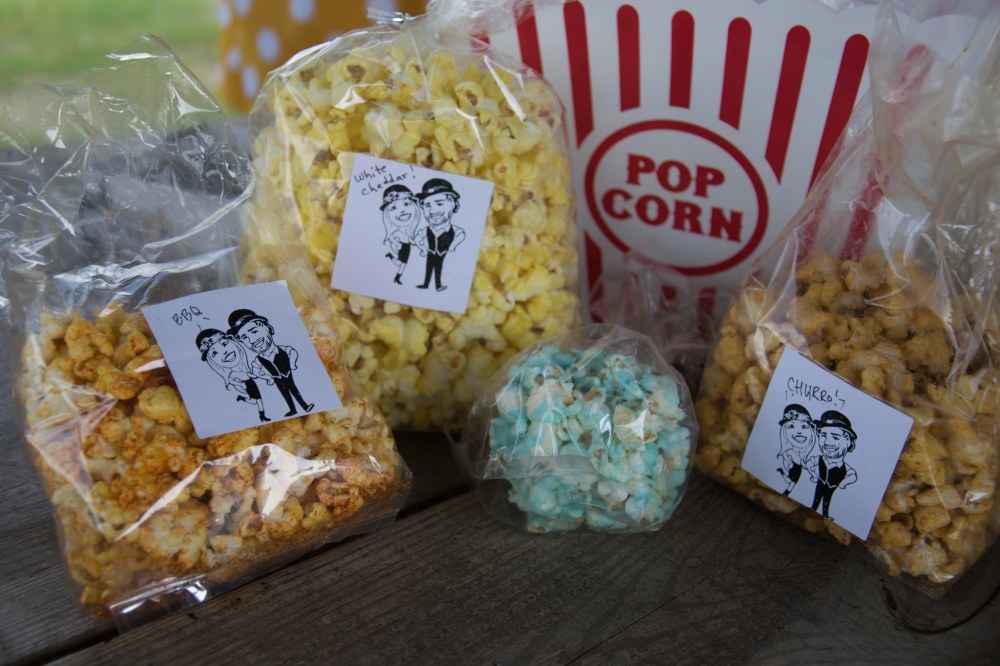 wedding popcorn