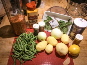 Madras Sambal ingredients