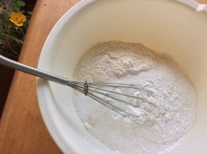 Great Lakes Coffee Cake - Dry Ingredients